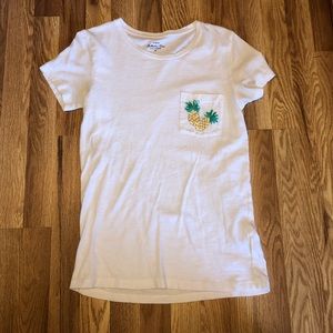 J Crew Pineapple Tee